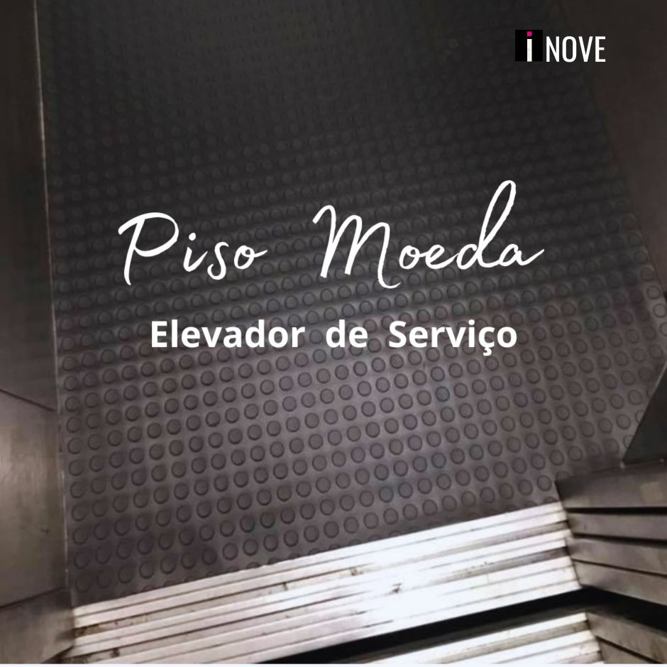 elevador-de-serviço-tapete-moeda-borracha-